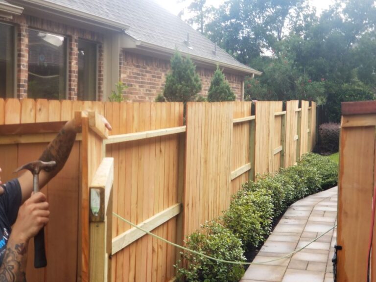 Fence Installation The Woodlands TX Hired Guns Home Services