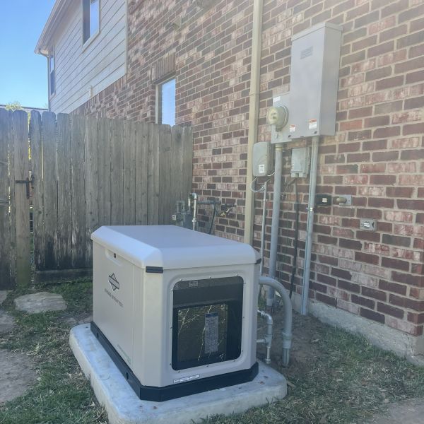 Completed Generator Contractor Project By Hired Gun Roofing
