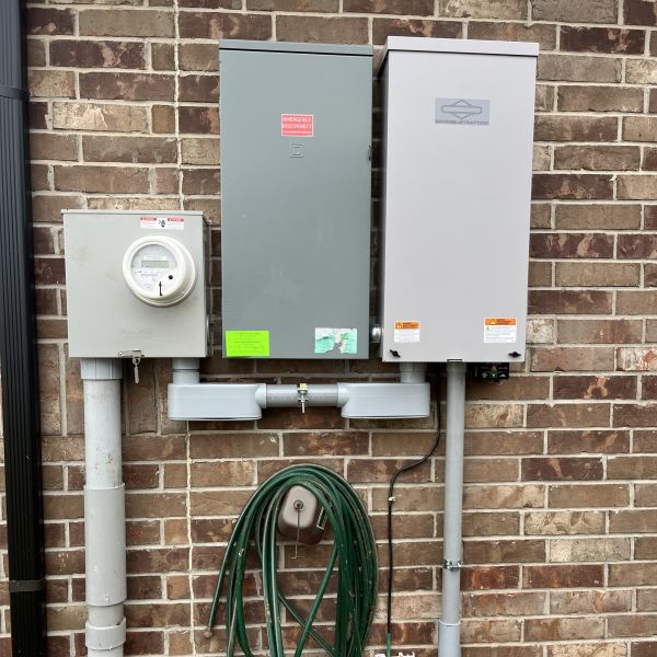 Completed Generator Installation By Hired Guns Roofing