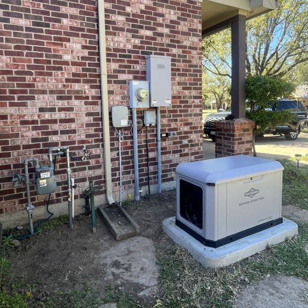 Completed Generator Installation By Hired Guns Roofing